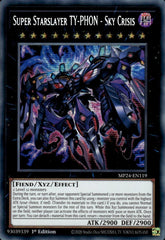 Super Starslayer TY-PHON - Sky Crisis [MP24-EN119] Prismatic Secret Rare | Black Swamp Games