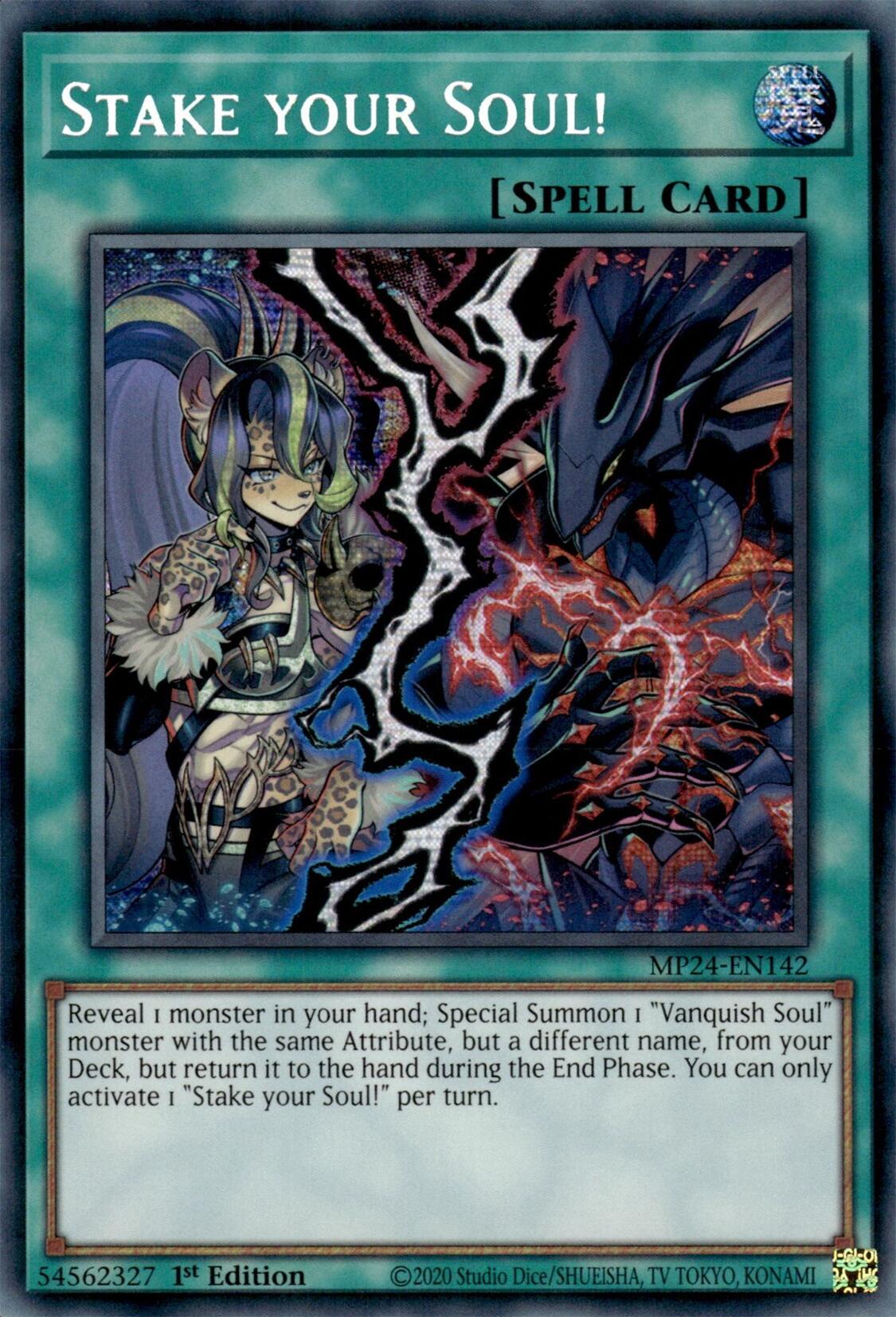 Stake your Soul! [MP24-EN142] Prismatic Secret Rare | Black Swamp Games