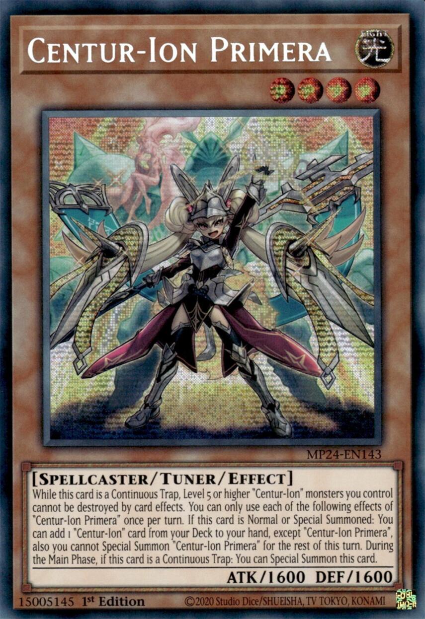 Centur-Ion Primera [MP24-EN143] Prismatic Secret Rare | Black Swamp Games