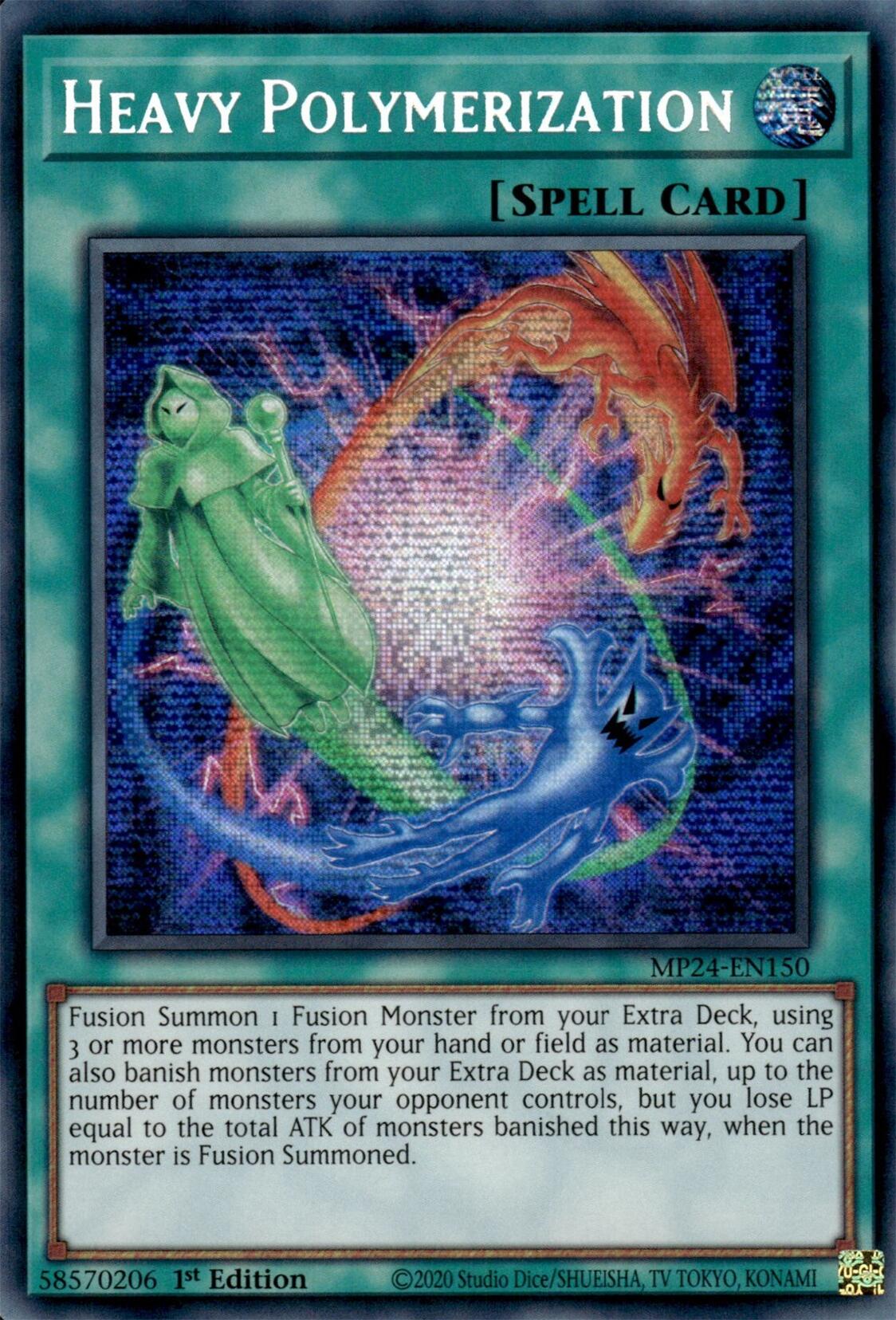 Heavy Polymerization [MP24-EN150] Prismatic Secret Rare | Black Swamp Games