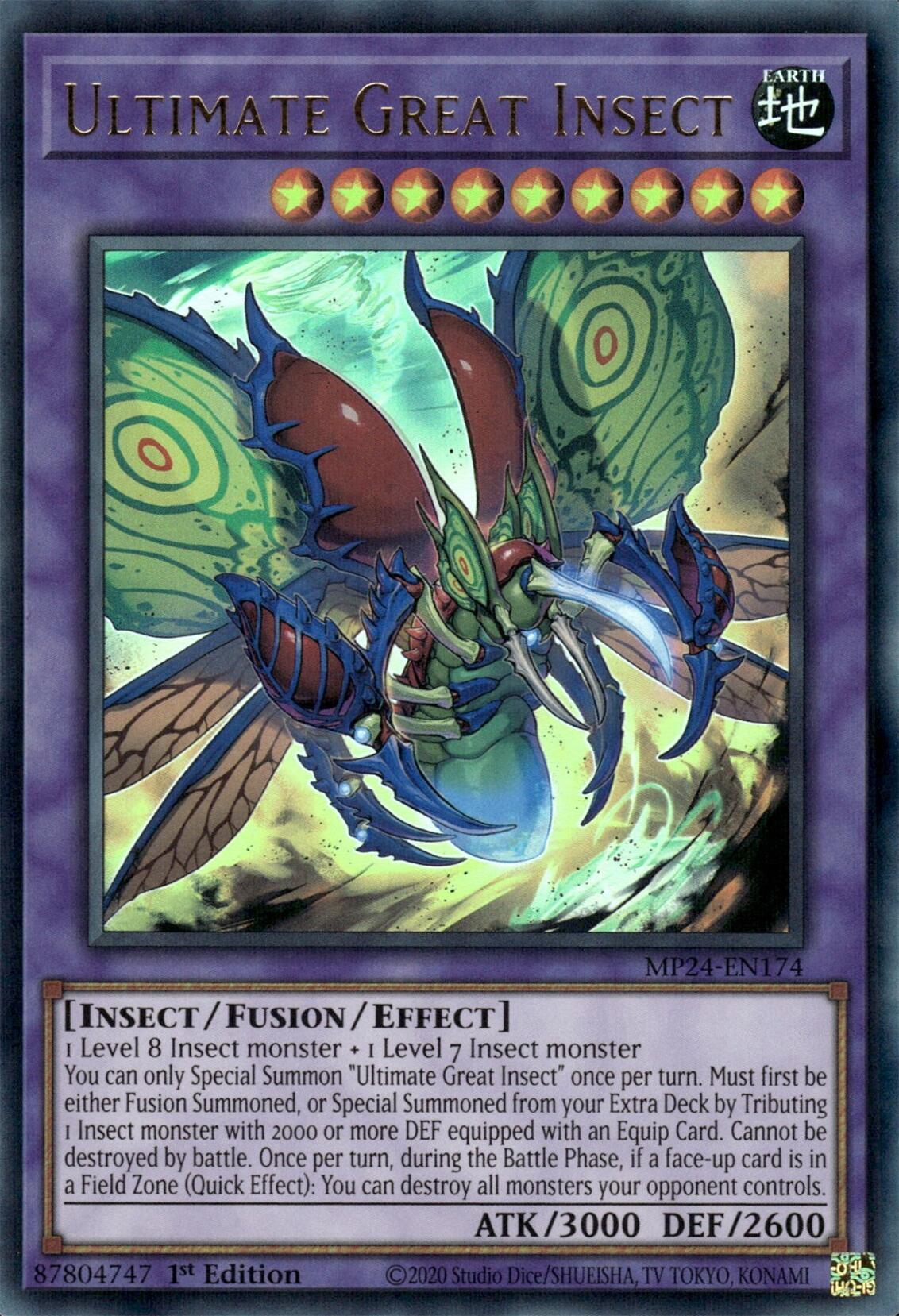 Ultimate Great Insect [MP24-EN174] Ultra Rare | Black Swamp Games