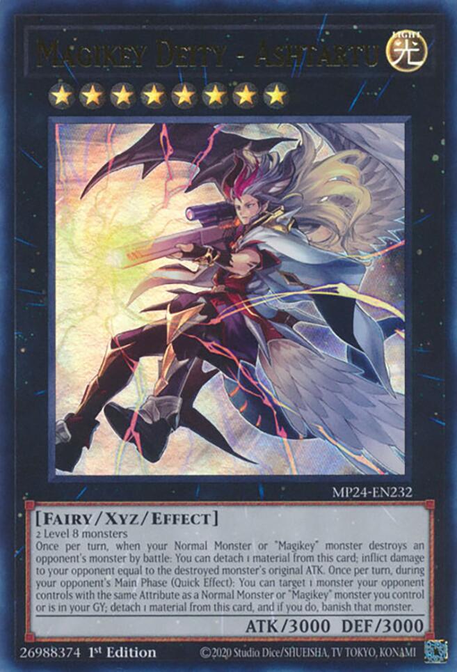 Magikey Deity - Ashtartu [MP24-EN232] Ultra Rare | Black Swamp Games