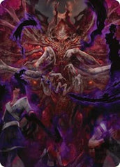 Damnation Art Card [Duskmourn: House of Horror Art Series] | Black Swamp Games