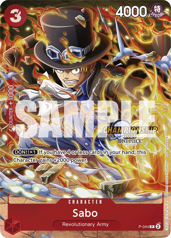 Sabo (CS 2024 Event Pack) [One Piece Promotion Cards] | Black Swamp Games