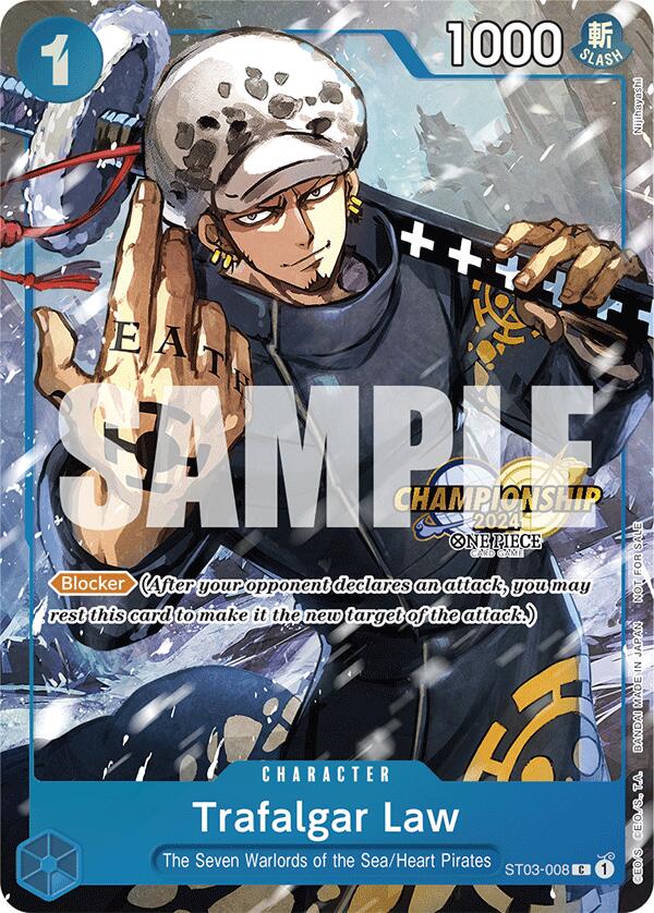 Trafalgar Law (ST03-008) (CS 2024 Event Pack) [One Piece Promotion Cards] | Black Swamp Games