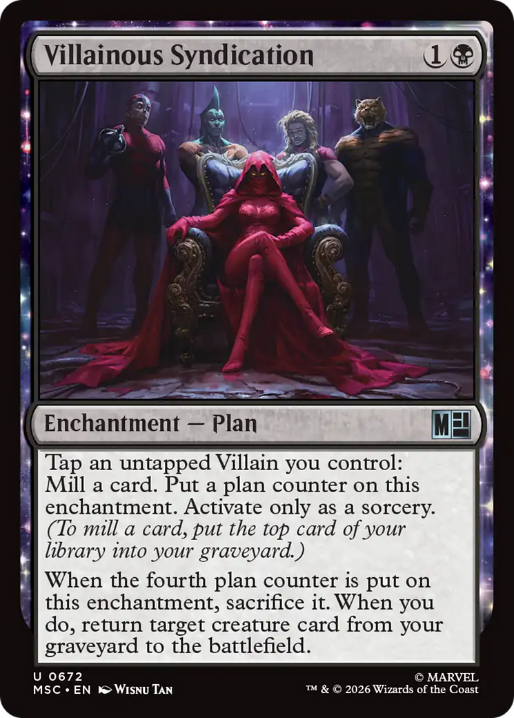 Villainous Syndication [Marvel Super Heroes Commander] | Black Swamp Games