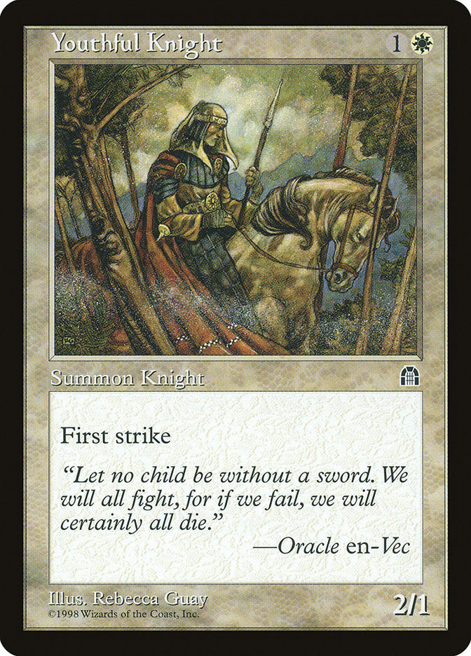 Youthful Knight [Stronghold] | Black Swamp Games