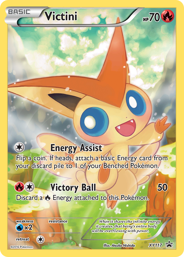 Victini (XY117) [XY: Black Star Promos] | Black Swamp Games