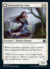 Bereaved Survivor // Dauntless Avenger [Innistrad: Midnight Hunt] | Black Swamp Games