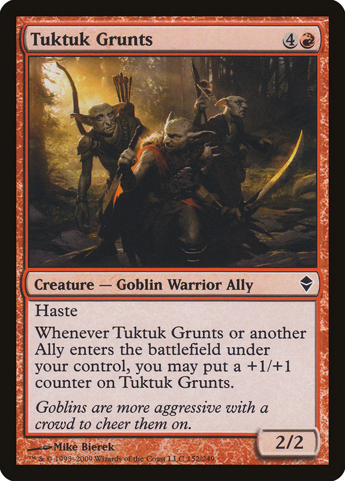 Tuktuk Grunts [Zendikar] | Black Swamp Games