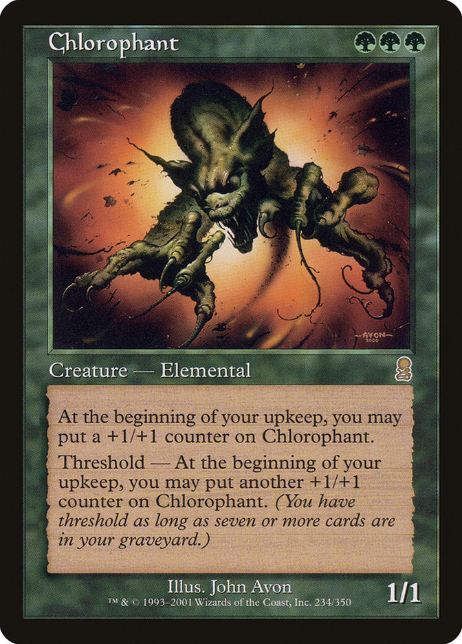 Chlorophant [Odyssey] | Black Swamp Games