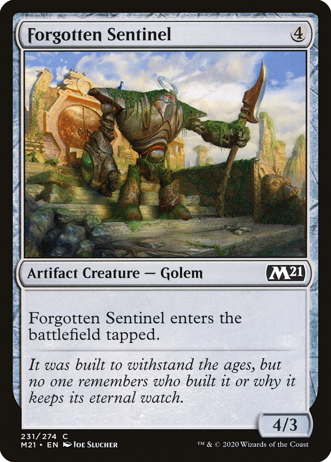 Forgotten Sentinel [Core Set 2021] | Black Swamp Games