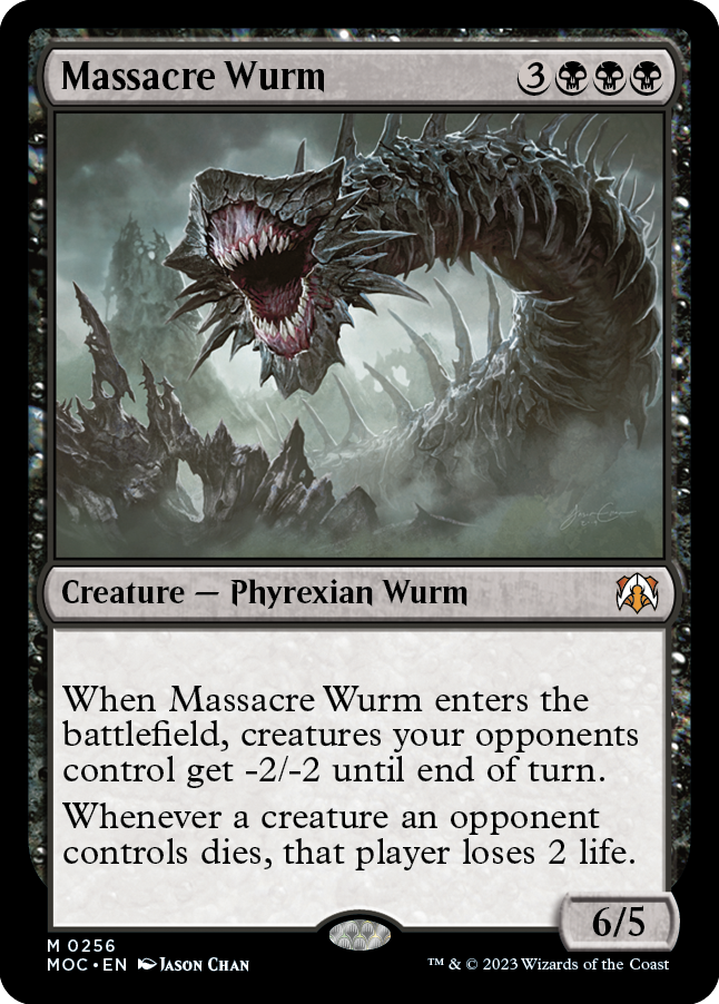 Massacre Wurm [March of the Machine Commander] | Black Swamp Games