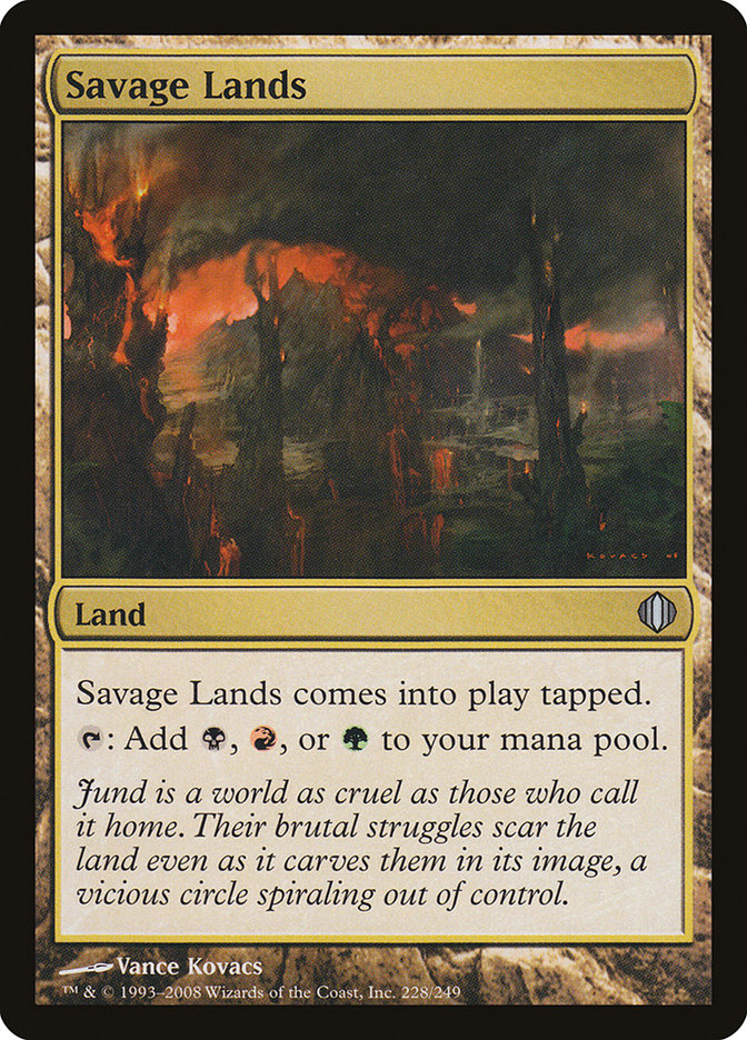 Savage Lands [Shards of Alara] | Black Swamp Games