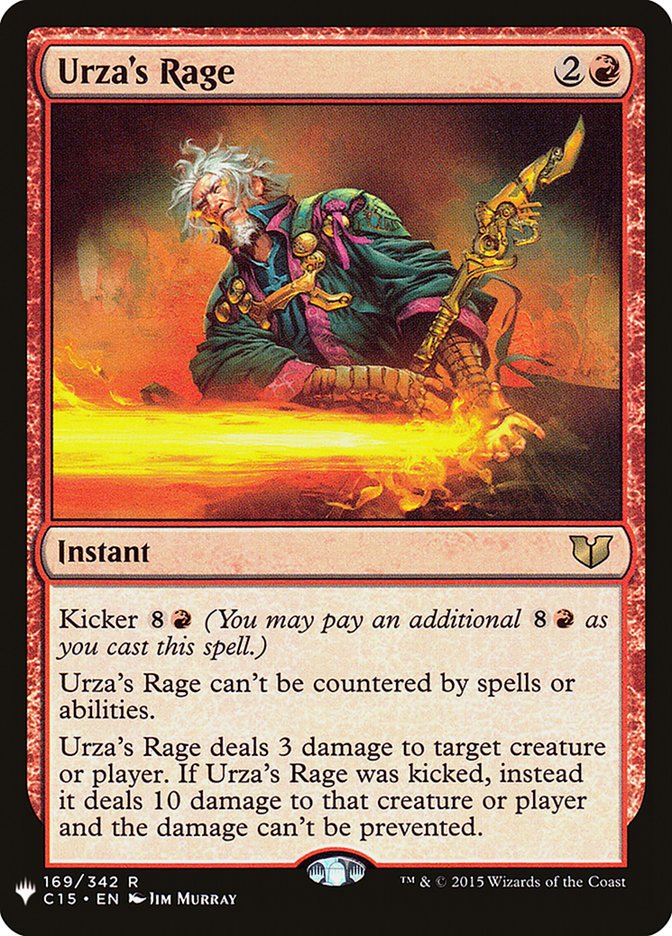 Urza's Rage [The List] | Black Swamp Games