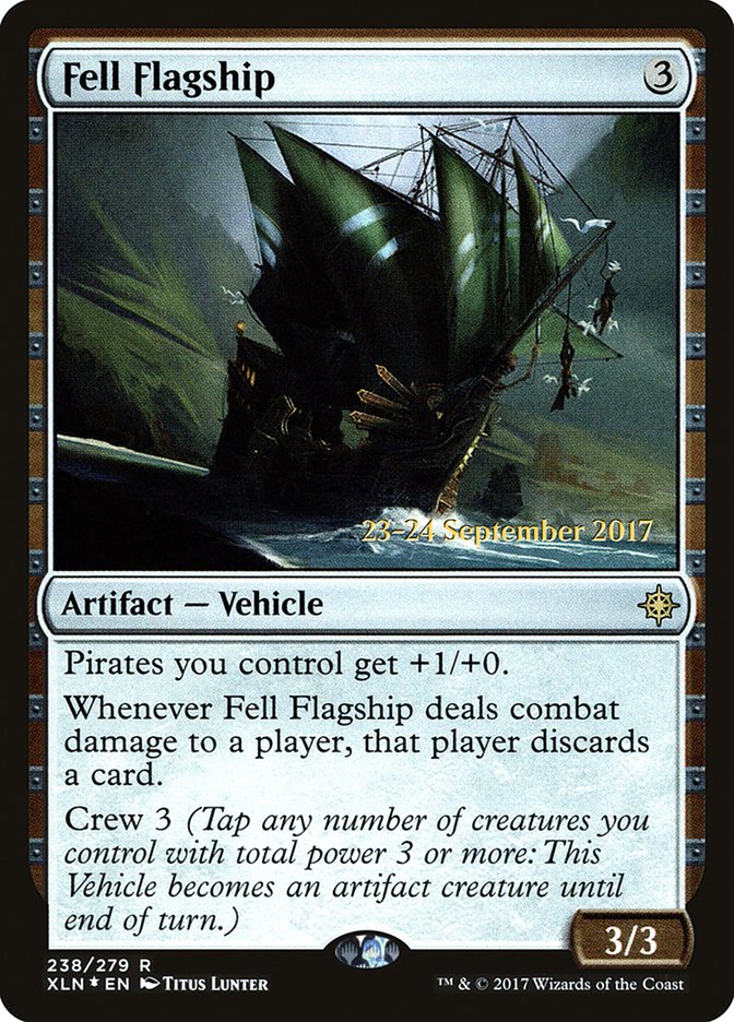 Fell Flagship [Ixalan Prerelease Promos] | Black Swamp Games