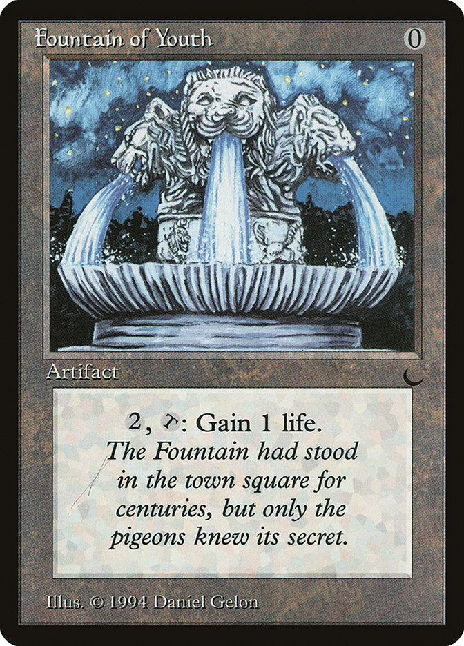 Fountain of Youth (Misprinted) [The Dark] | Black Swamp Games