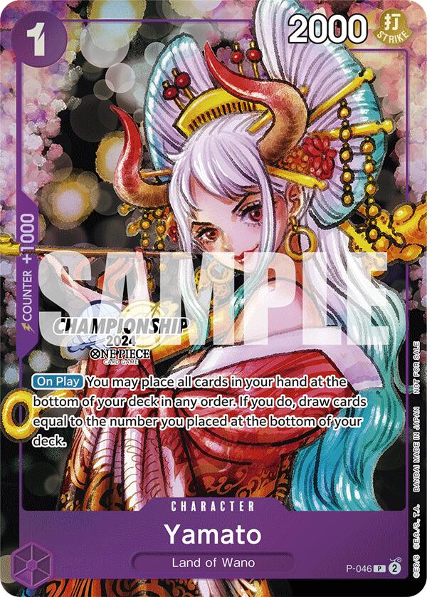 Yamato (CS 2024 Event Pack Finalist) [One Piece Promotion Cards] | Black Swamp Games