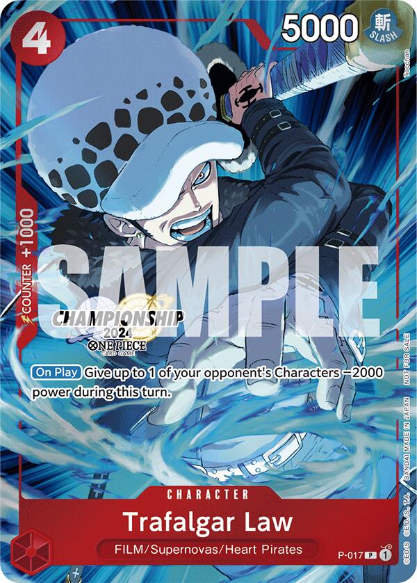 Trafalgar Law (CS 2024 Celebration Pack) [One Piece Promotion Cards] | Black Swamp Games