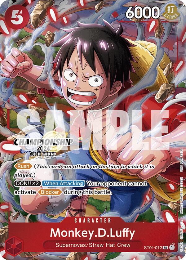Monkey.D.Luffy (CS 2024 Celebration Pack) [One Piece Promotion Cards] | Black Swamp Games