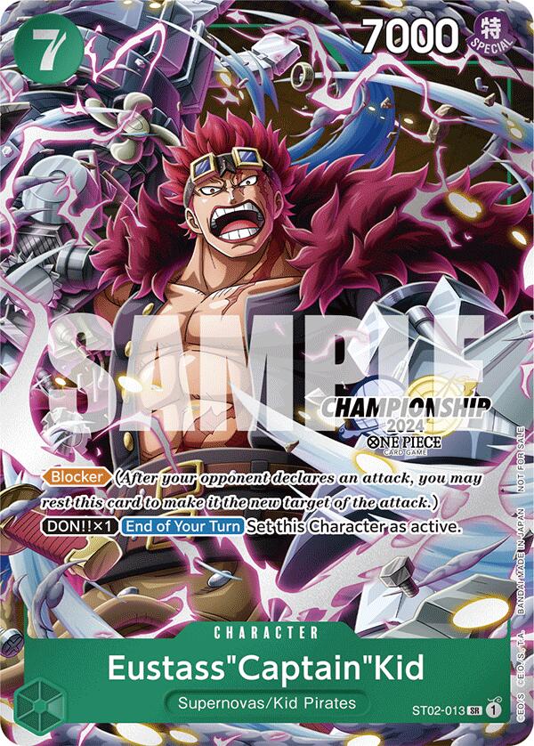 Eustass"Captain"Kid (CS 2024 Celebration Pack) [One Piece Promotion Cards] | Black Swamp Games