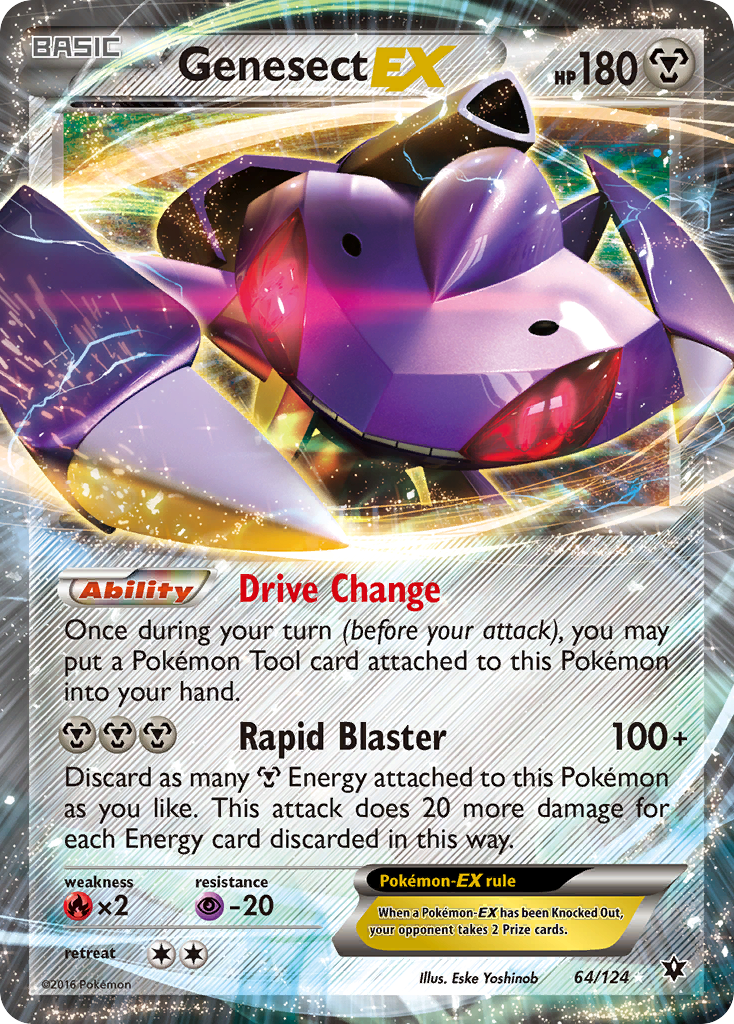 Genesect EX (64/124) [XY: Fates Collide] | Black Swamp Games