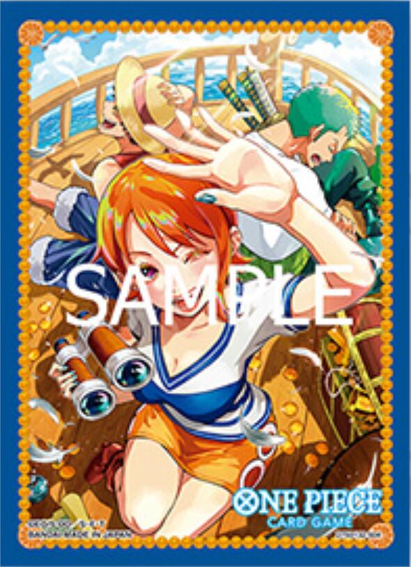 Bandai: 70ct Card Sleeves - Nami (Assortment 8) | Black Swamp Games