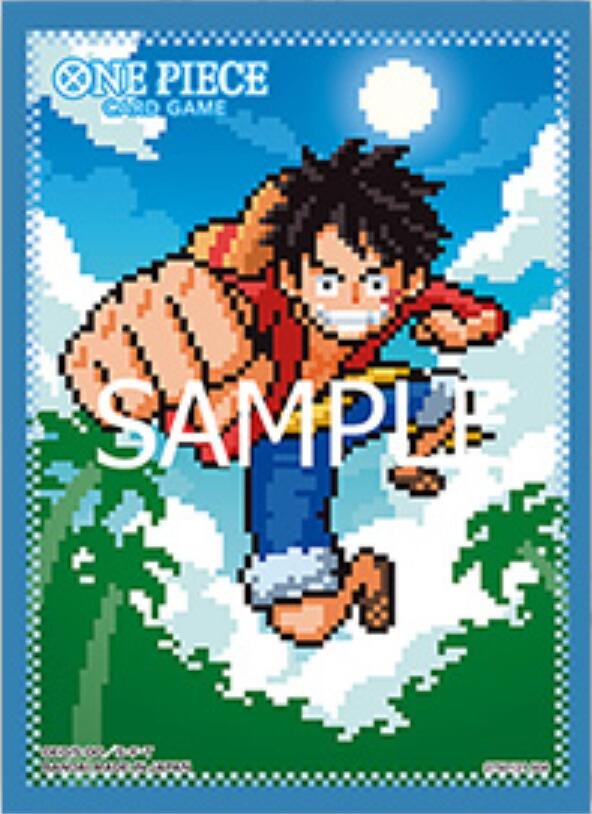 Bandai: 70ct Card Sleeves - Monkey.D.Luffy (Assortment 8) | Black Swamp Games