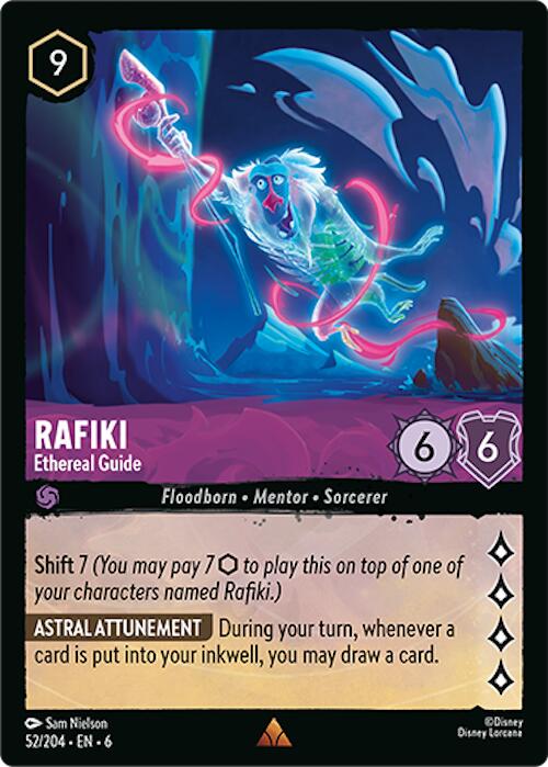 Rafiki - Ethereal Guide (52/204) [Azurite Sea] | Black Swamp Games