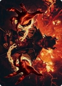 Tibalt's Trickery Art Card [Kaldheim Art Series] | Black Swamp Games