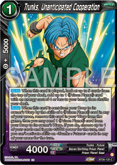 Trunks, Unanticipated Cooperation (BT26-125) [Ultimate Advent] | Black Swamp Games