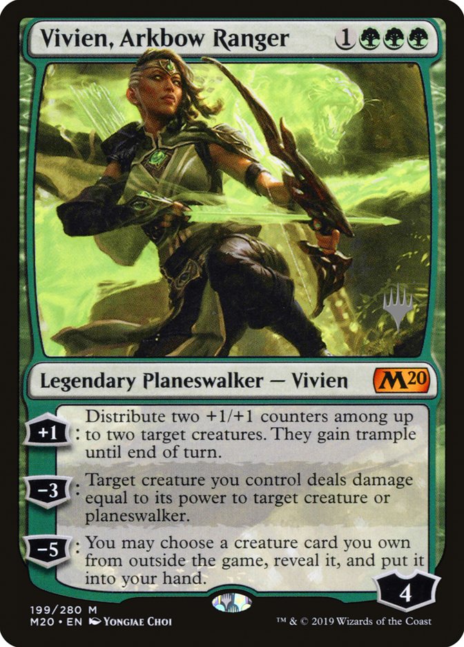 Vivien, Arkbow Ranger (Promo Pack) [Core Set 2020 Promos] | Black Swamp Games