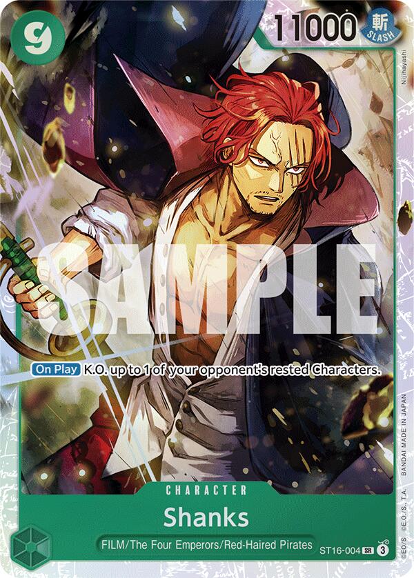 Shanks [Starter Deck: GREEN Uta] | Black Swamp Games