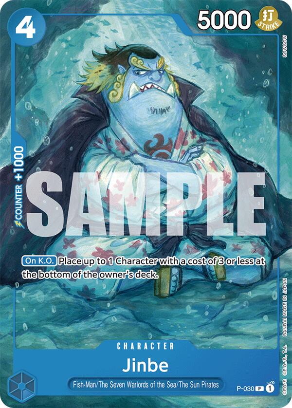 Jinbe [Starter Deck: BLUE Donquixote Doflamingo] | Black Swamp Games