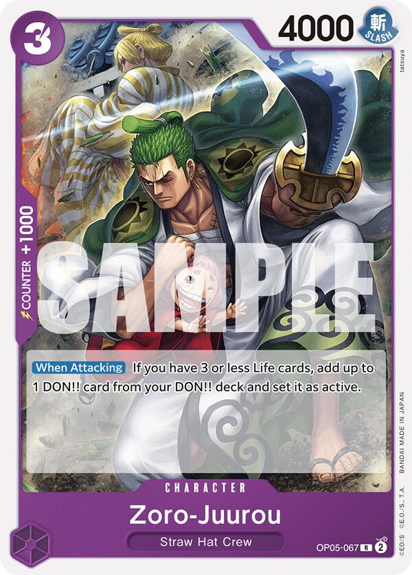 Zoro-Juurou [Starter Deck: PURPLE Monkey.D.Luffy] | Black Swamp Games