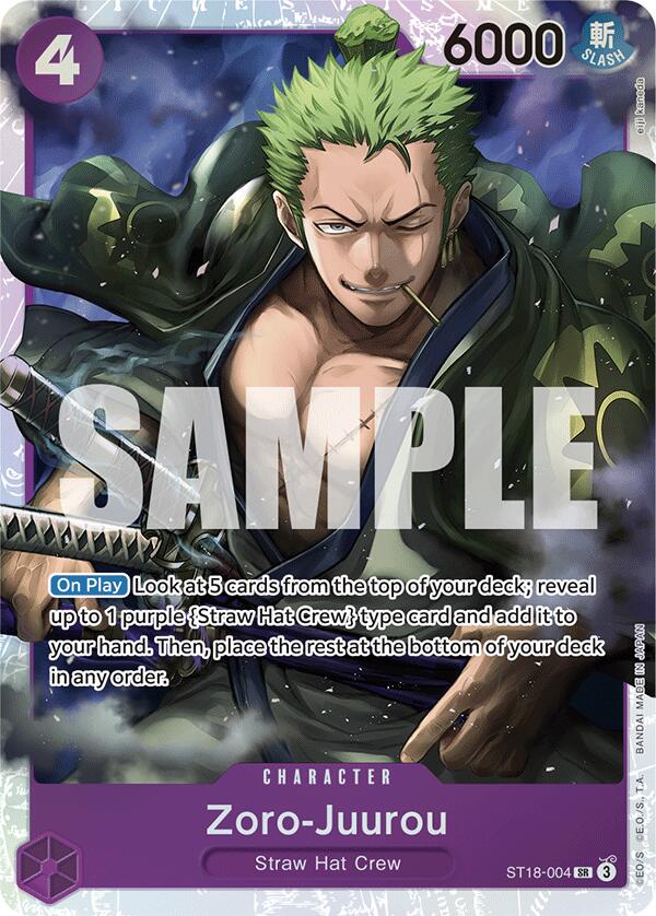 Zoro-Juurou [Starter Deck: PURPLE Monkey.D.Luffy] | Black Swamp Games