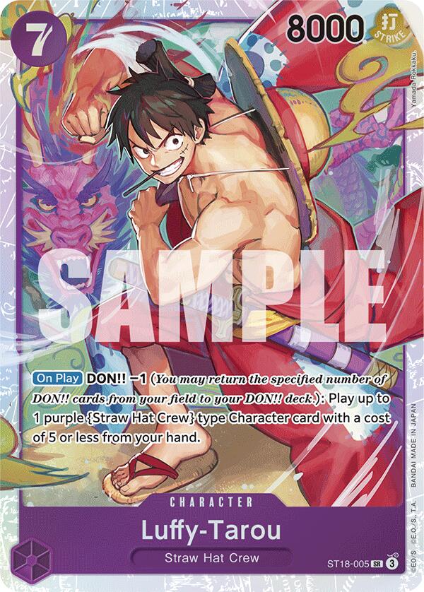 Luffy-Tarou [Starter Deck: PURPLE Monkey.D.Luffy] | Black Swamp Games