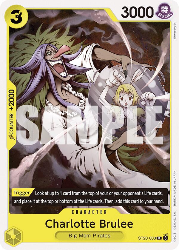 Charlotte Brulee [Starter Deck: YELLOW Charlotte Katakuri] | Black Swamp Games