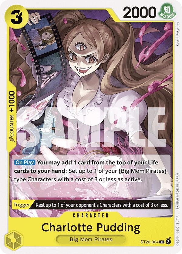 Charlotte Pudding [Starter Deck: Yellow Charlotte Katakuri] | Black Swamp Games
