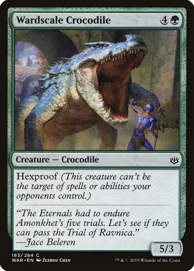 Wardscale Crocodile [War of the Spark] | Black Swamp Games