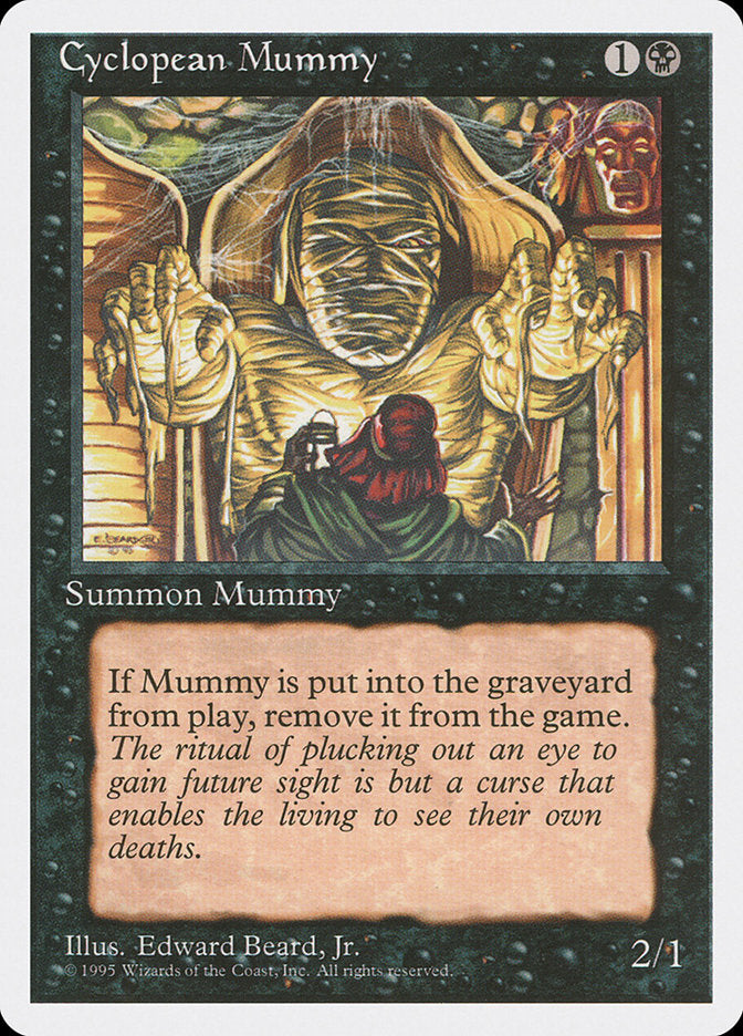 Cyclopean Mummy [Fourth Edition] | Black Swamp Games