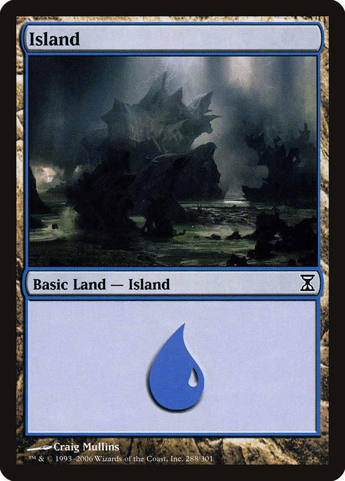 Island (288) [Time Spiral] | Black Swamp Games