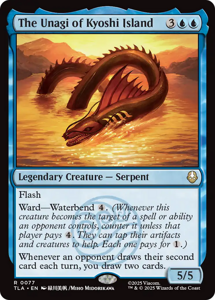 The Unagi of Kyoshi Island [Avatar: The Last Airbender] | Black Swamp Games