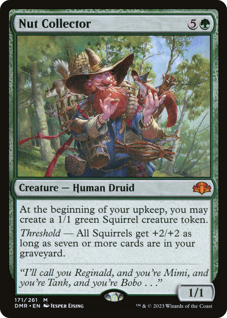 Nut Collector [Dominaria Remastered] | Black Swamp Games