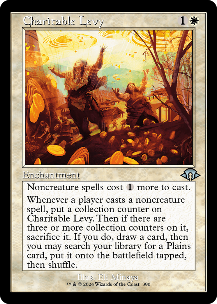 Charitable Levy (Retro) [Modern Horizons 3] | Black Swamp Games
