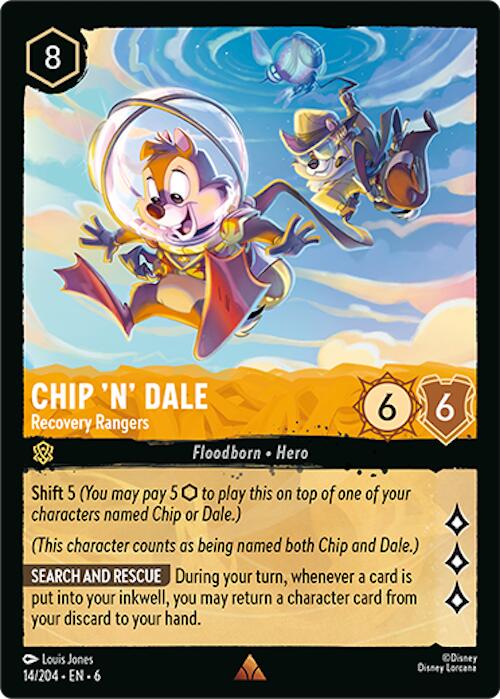 Chip 'n' Dale - Recovery Rangers (14/204) [Azurite Sea] | Black Swamp Games