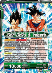 Son Goku & Vegeta // Vegito, Prodigious Fusion (Alternate Art) (BT26-060) [Ultimate Advent] | Black Swamp Games