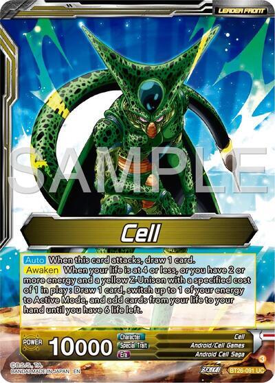 Cell // Cell, Fear Itself (Alternate Art) (BT26-091) [Ultimate Advent] | Black Swamp Games