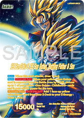 SS Son Goku // SS Son Goku & SS Son Gohan, Battling Father & Son (Alternate Art) (BT26-090) [Ultimate Advent] | Black Swamp Games