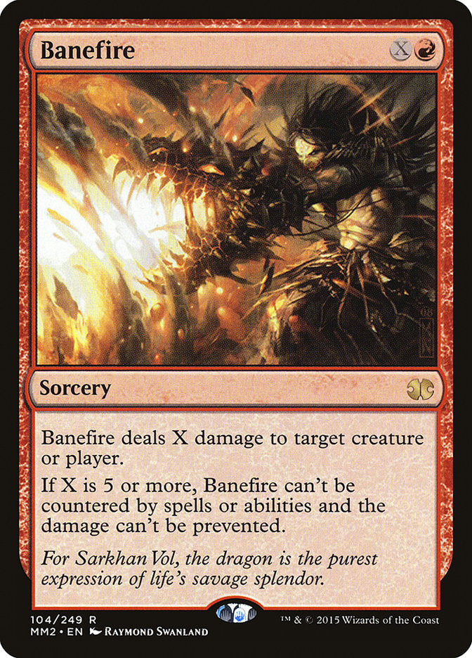 Banefire [Modern Masters 2015] | Black Swamp Games